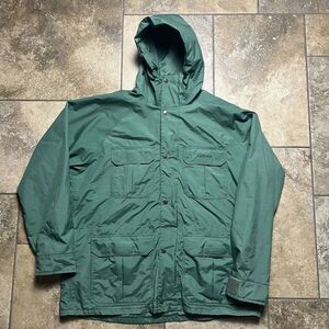 Vintage Cabela's Goretex Jacket Men XL Full Zip Hooded Fly Fishing Wading Cargo‎